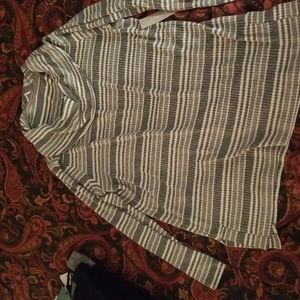 Chico's Zenergy Cozy Stripe Coql Tunic
